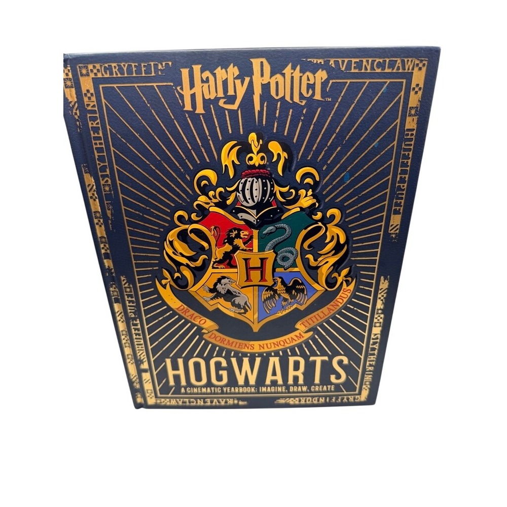 Harry Potter Hogwarts A Cinematic Yearbook 2017 Scholastic Activity Book